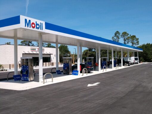 Mobil Gas Station in Venice, FL